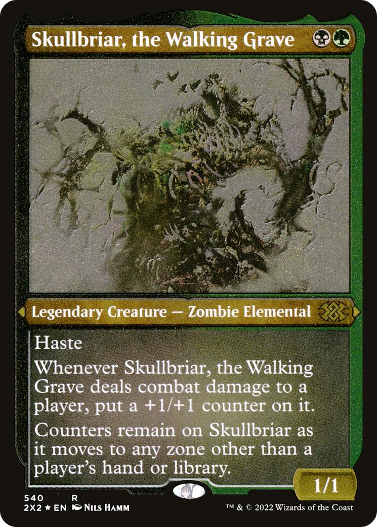 Skullbriar, the Walking Grave (Foil Etched)