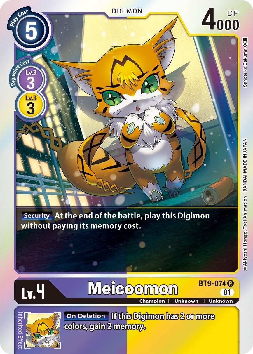 Meicoomon - X Record - Digimon Card Game