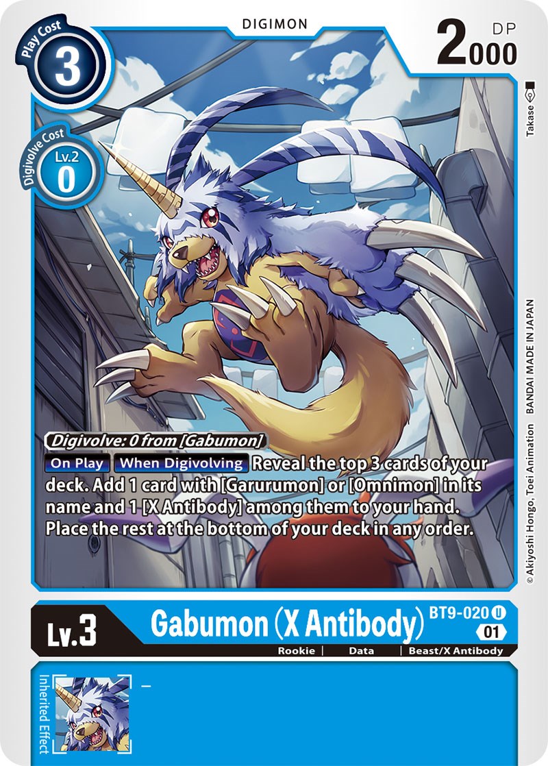 Gabumon x-antibody