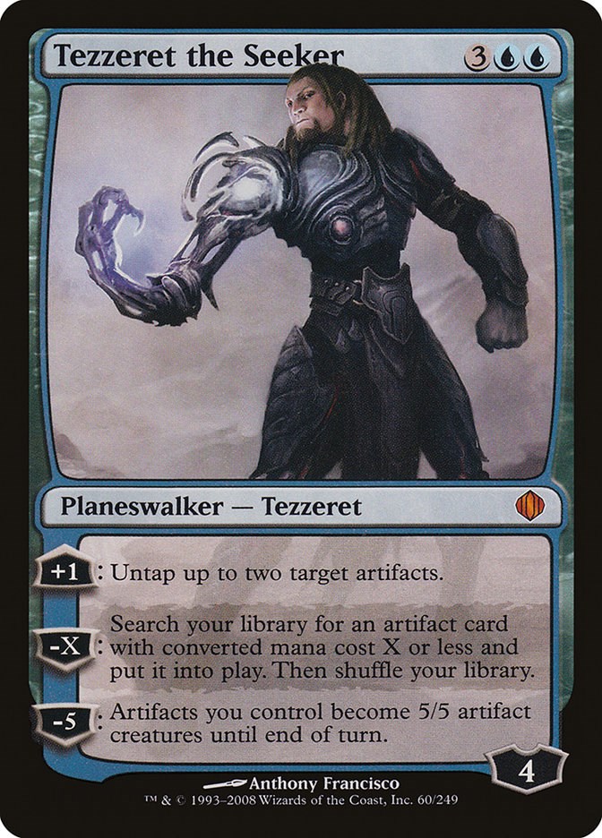 Tezzeret the Seeker - Shards of Alara - Magic: The Gathering