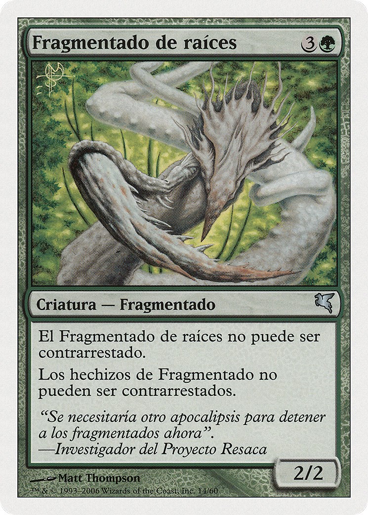 Root Parted Magic Root Sliver (Spanish) -
