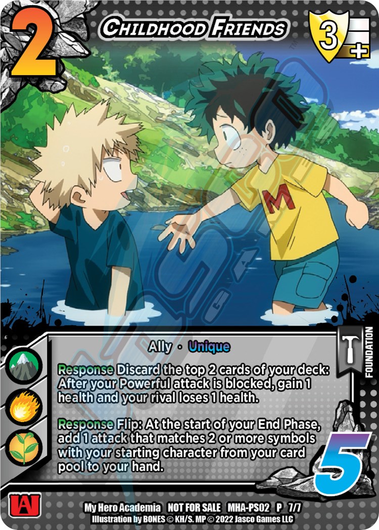 Childhood Friend Of The Zenith Childhood Friends (Promo) - UniVersus: My Hero Academia Promo Cards