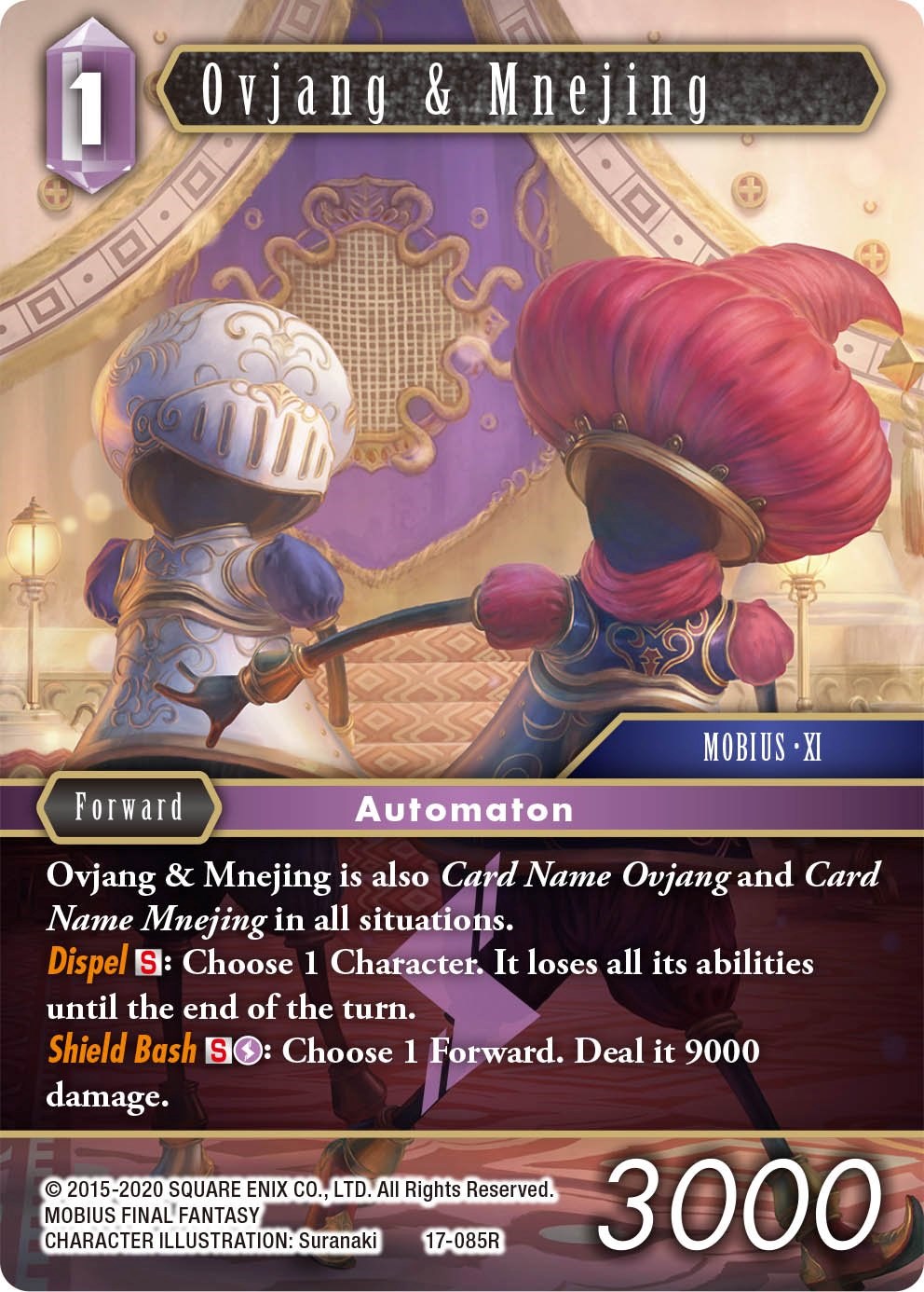 Ovjang & Mnejing Rebellion's Call Final Fantasy TCG