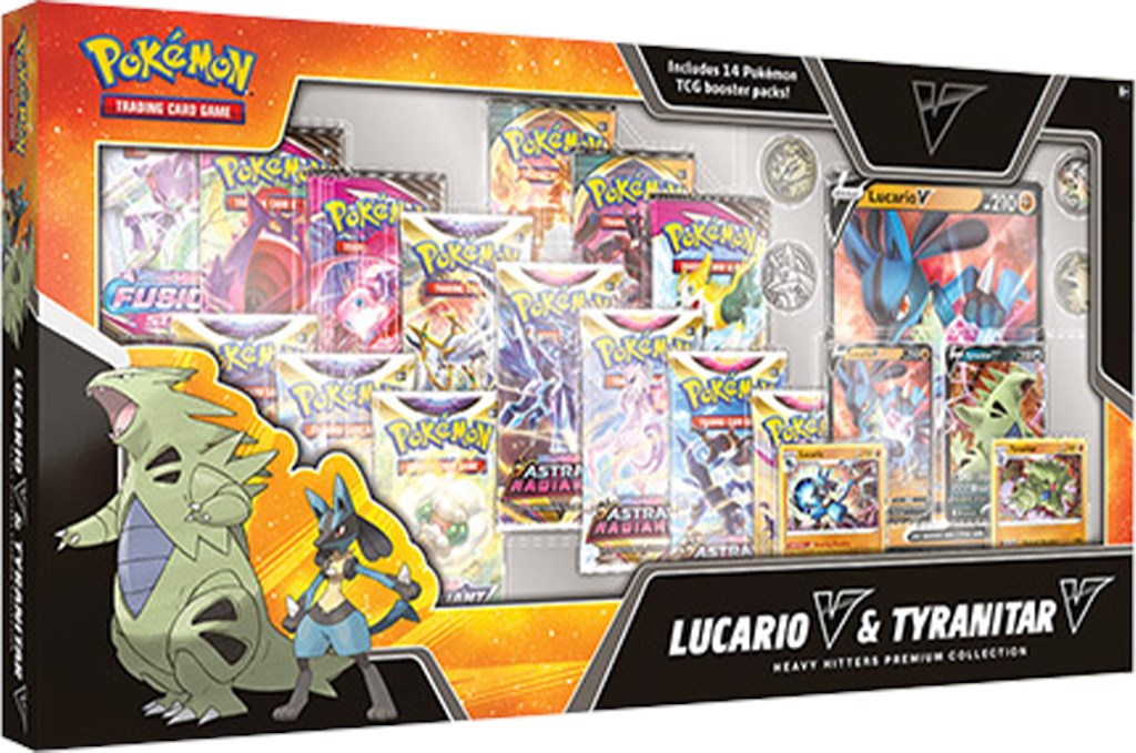 Grab Pokémon Heavy Hitters Premium Collection for $39.98 at Sam's