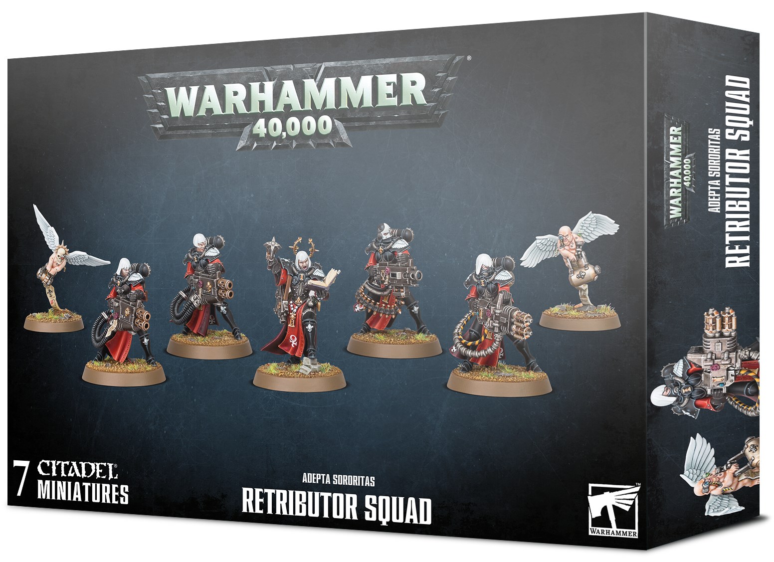 Warhammer 40K: Adepta Sororitas Retributor Squad - Warhammer Plastic ...