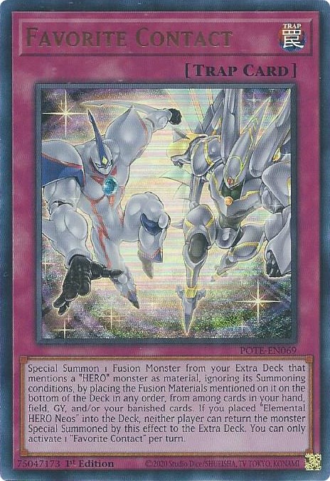 Favorite Contact - Power of the Elements - YuGiOh