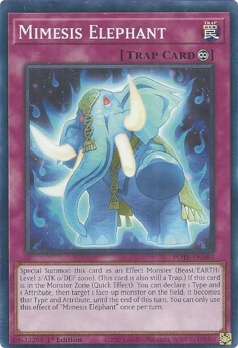 Mimesis Elephant - Power of the Elements - YuGiOh