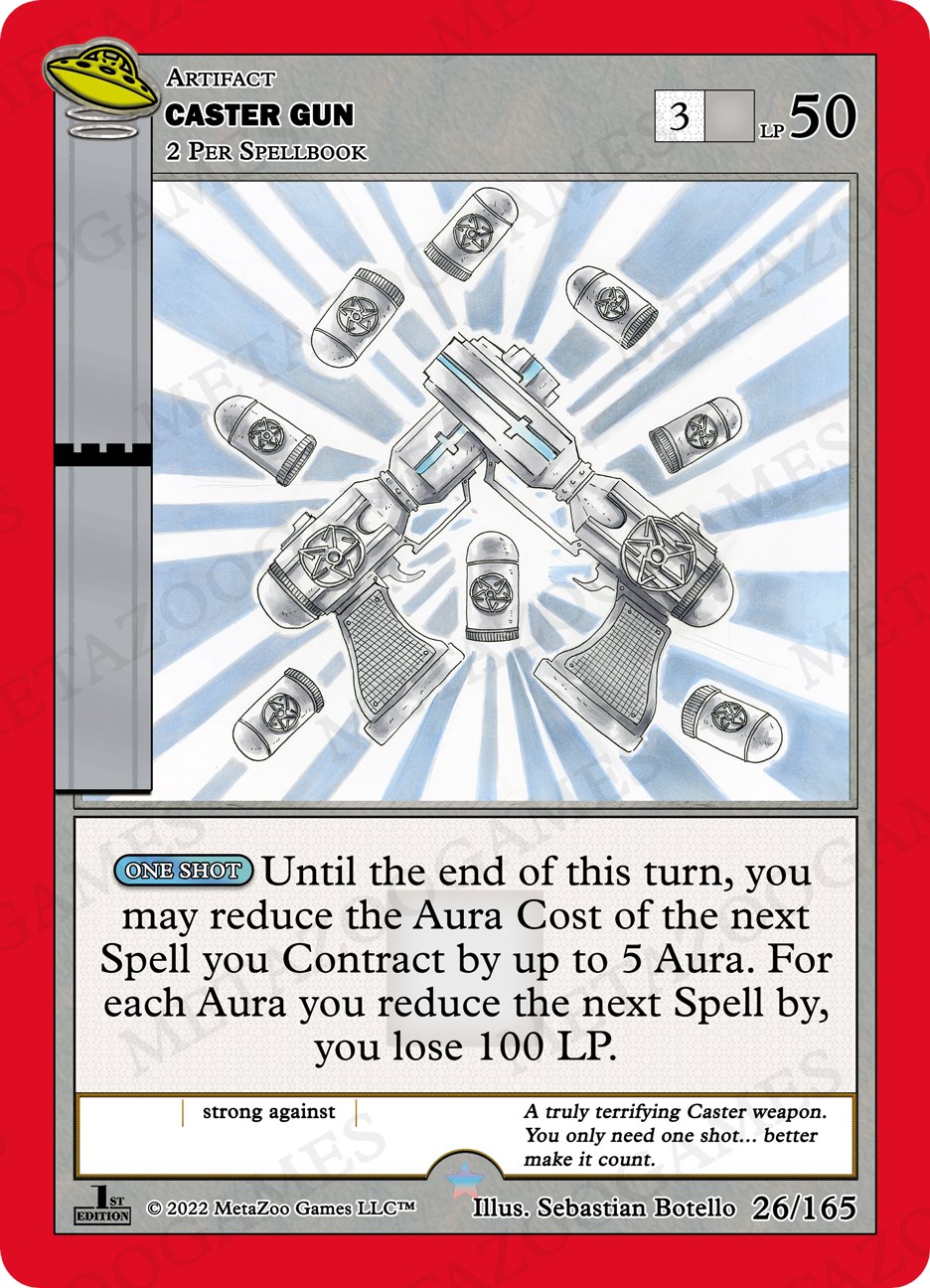 Caster Gun UFO First Edition MetaZoo