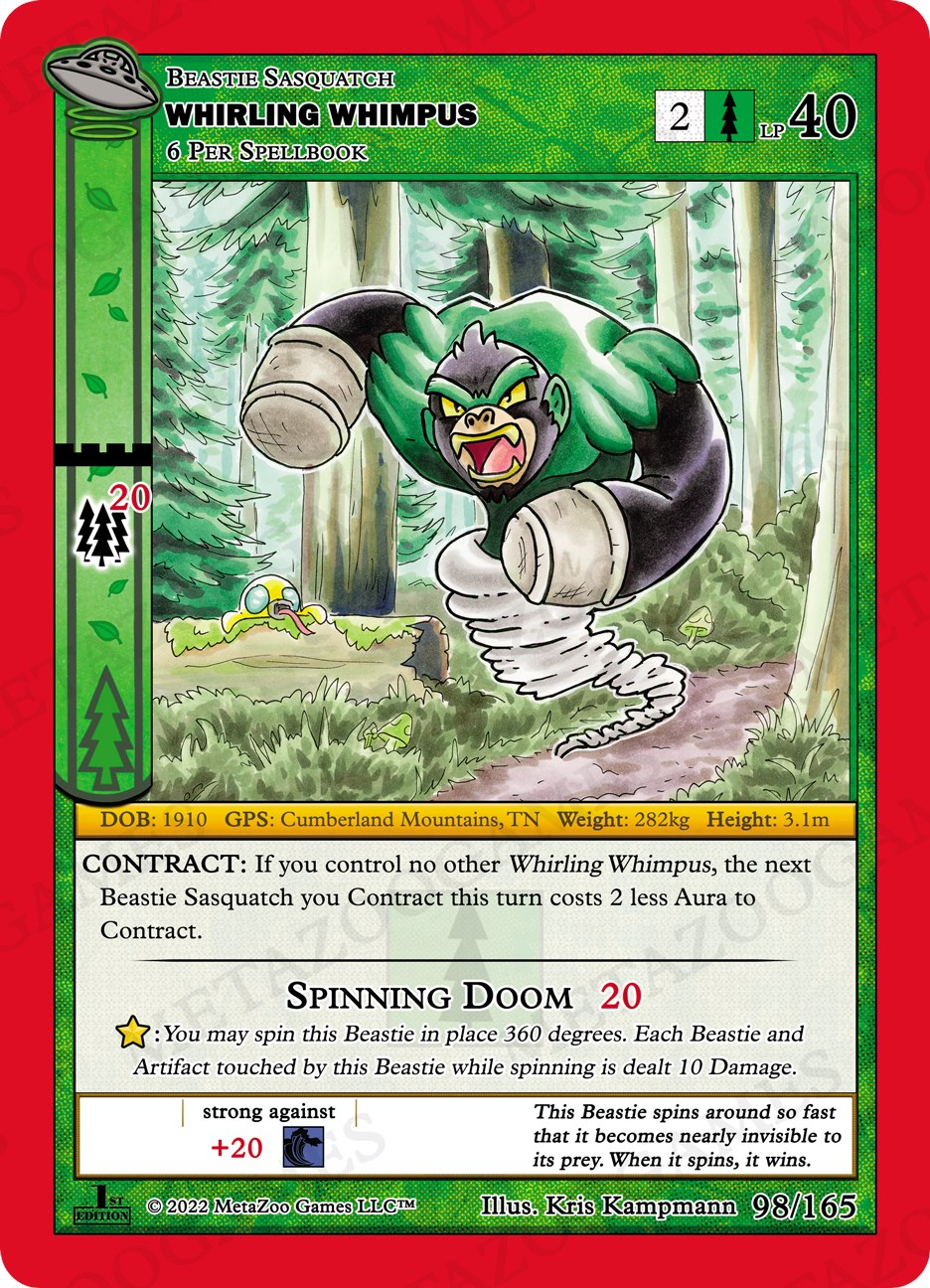Whirling Whimpus - UFO: First Edition - MetaZoo