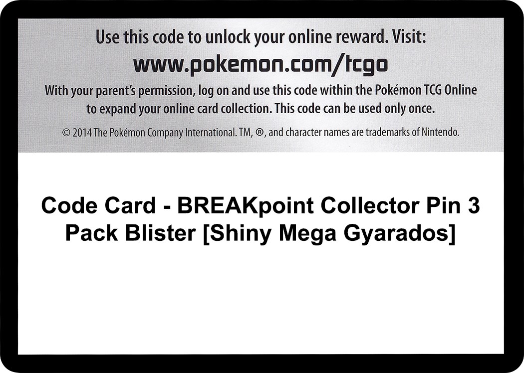 Pokemon XY BREAKpoint TCG online code card (12 count)