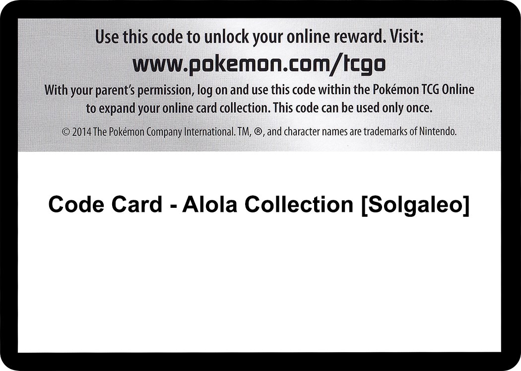 Pokémon TCG: Alola Collection (Solgaleo)