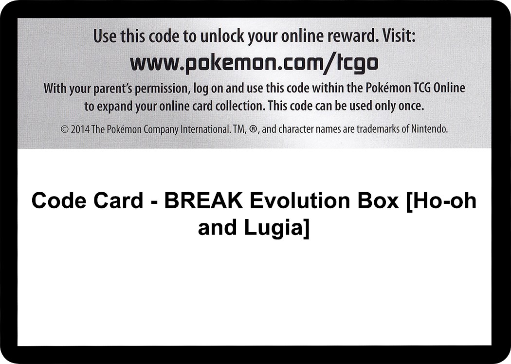 XY: Fates Collide - Break Evolution Box (Ho-Oh and Lugia)