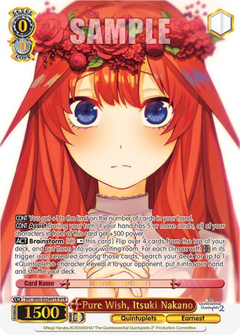 Itsuki Nakano The Quintessential Quintuplets Character Book Japan manga NEW