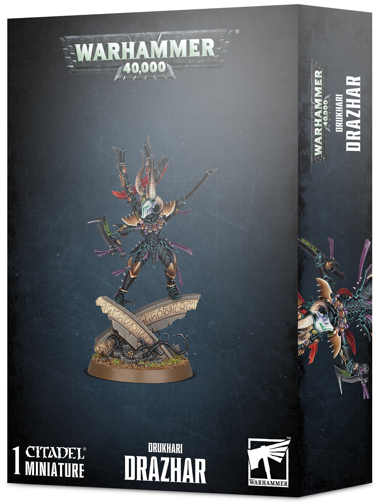 Warhammer 40K Drukhari Drazhar Master Of Blades Warhammer Plastic Warhammer 40K Drukhari Drazhar Master Of Blades Warhammer Plastic