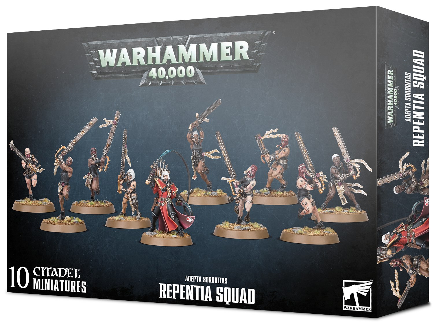 Warhammer 40k: Adepta Sororitas Repentia Squad - Warhammer Plastic Box 