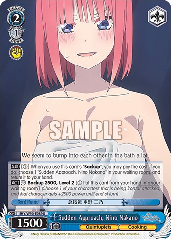 Weiss Schwarz: The Quintessential Quintuplets 2