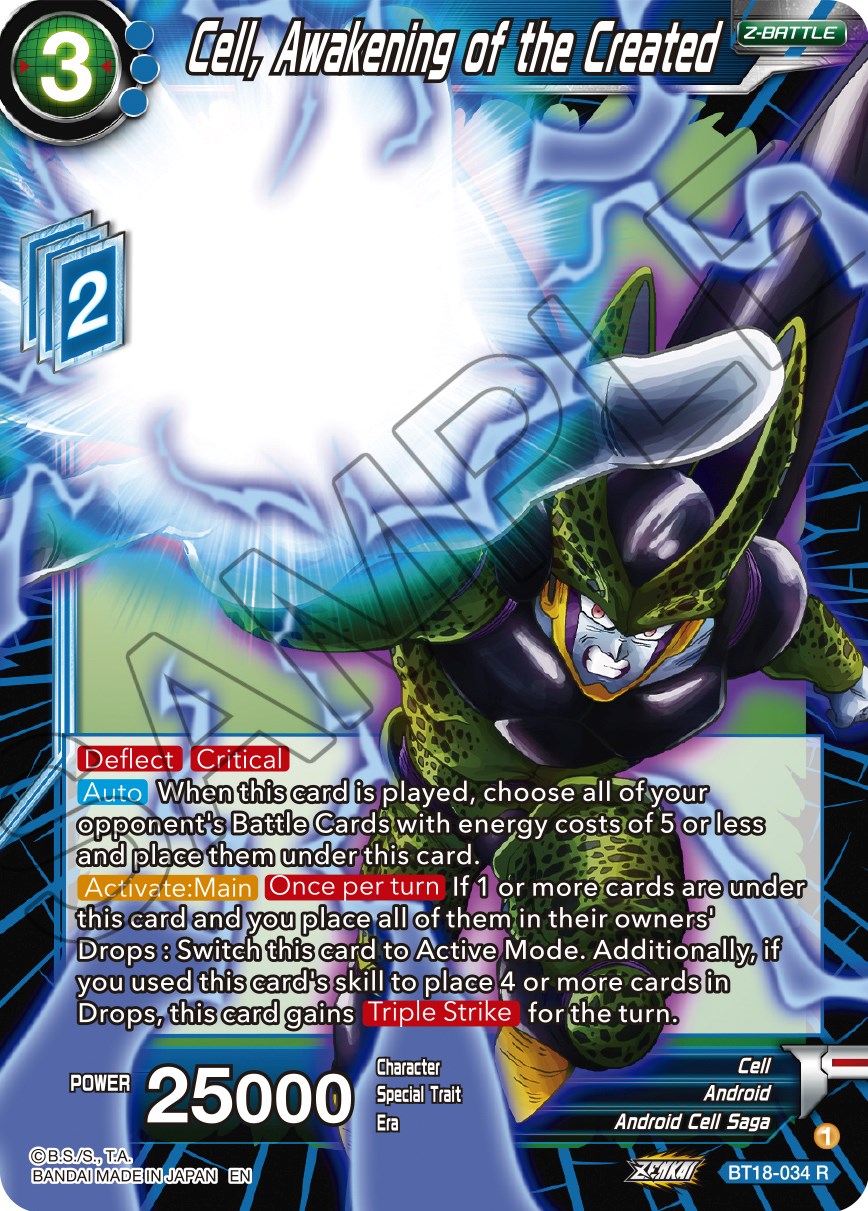 Cell - Smooth - Panini: Awakening - Dragon Ball Z TCG