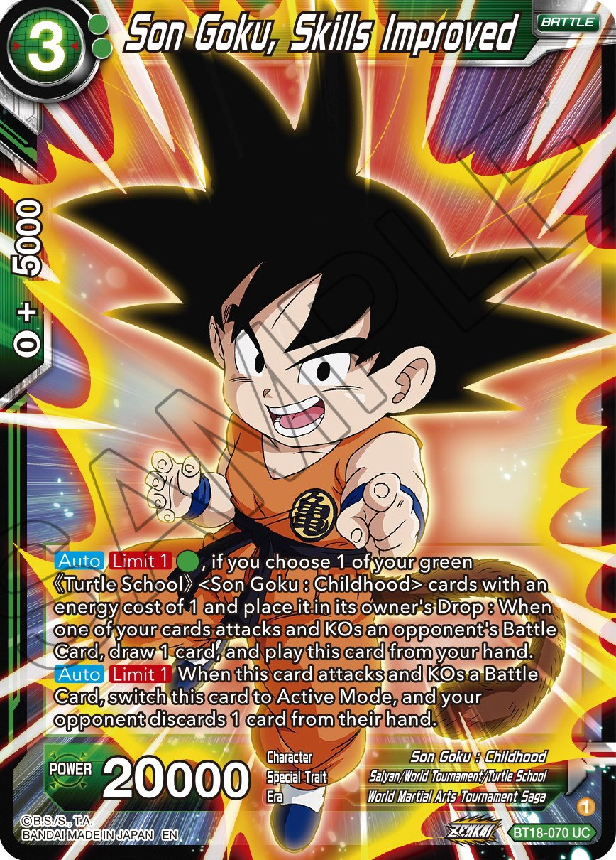 Goku Improved Pack