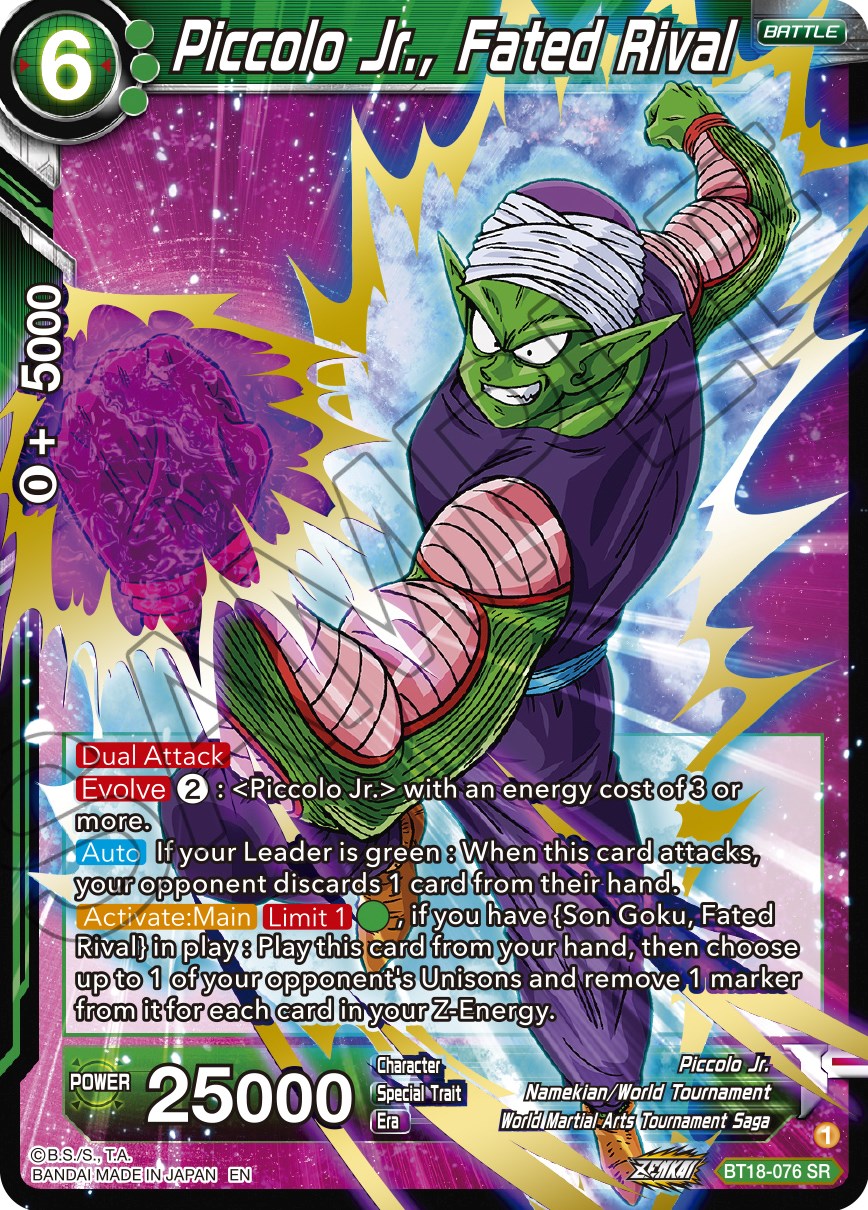Piccolo Jr., Fated Rival Dawn of the ZLegends Dragon Ball Super