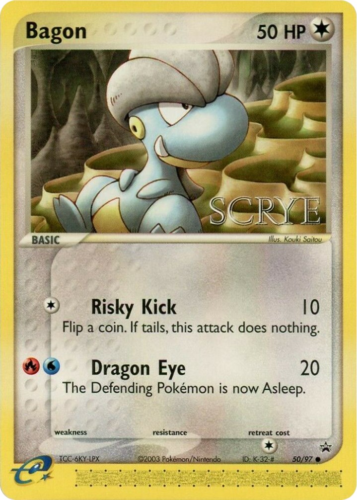 Bagon - 50/97 (Scrye Magazine) card artwork