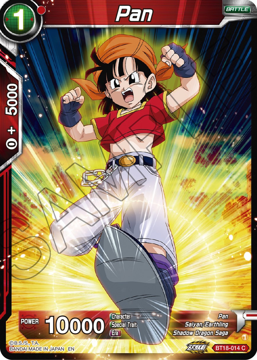 Pan, Time Patrol Maiden - Saiyan Showdown - Dragon Ball Super CCG