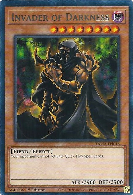 Invader of Darkness - Tactical Masters - YuGiOh