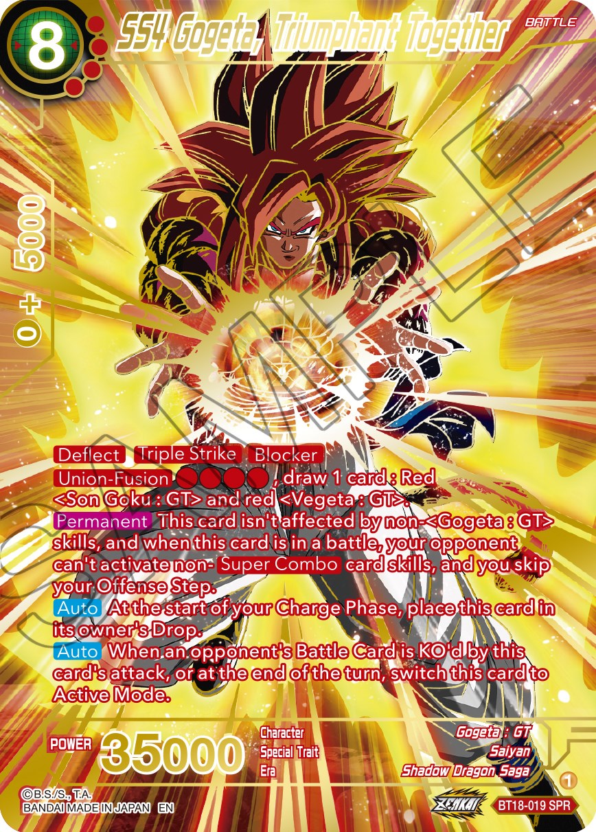 Super Saiyan 4 Gogeta from Dragon Ball GT - Shadow Dragon Saga