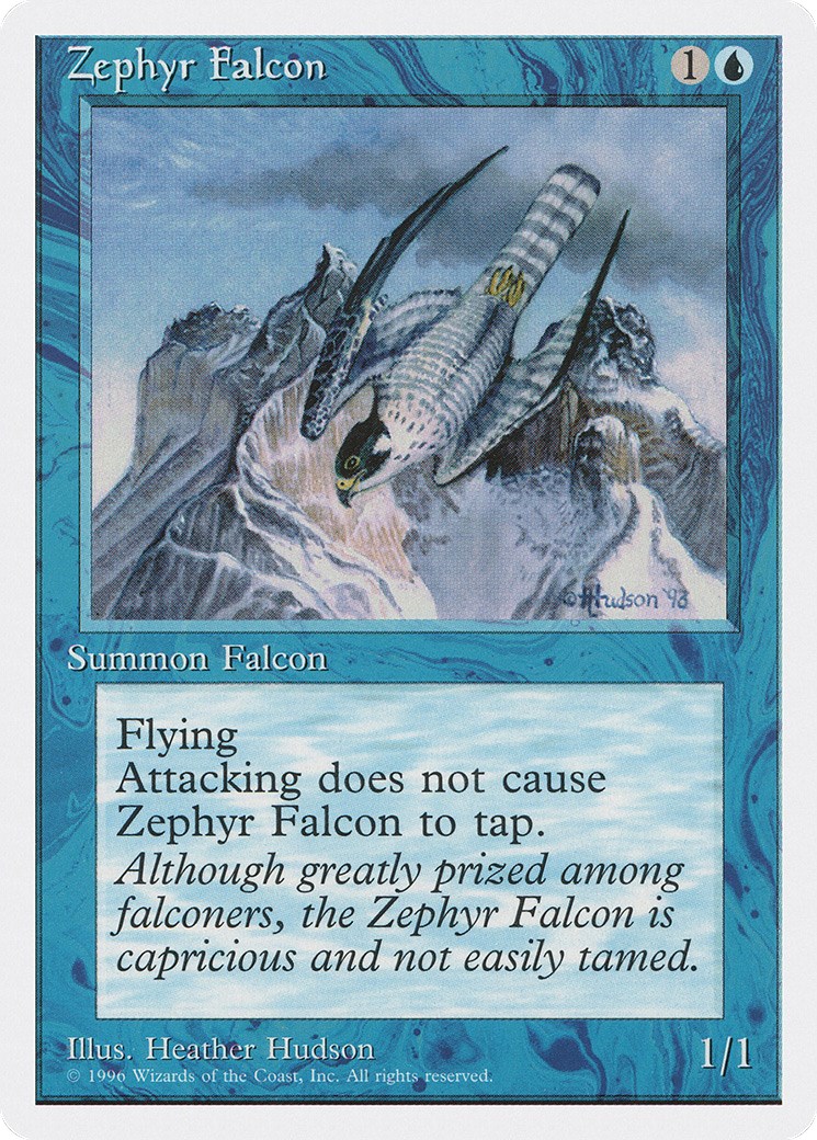 Zephyr Falcon - Introductory Two-Player Set - Magic: The Gathering