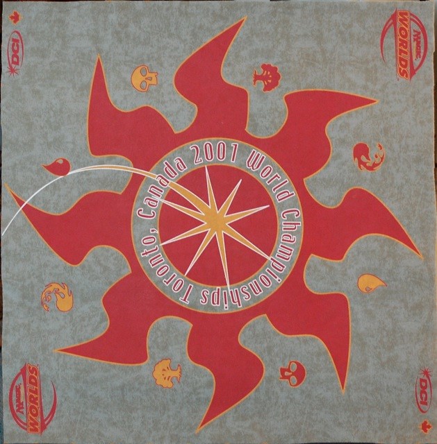 SpellGround Playmat WOTC Limited Edition 2001 Worlds Mat SpellGround Playmats Playmats