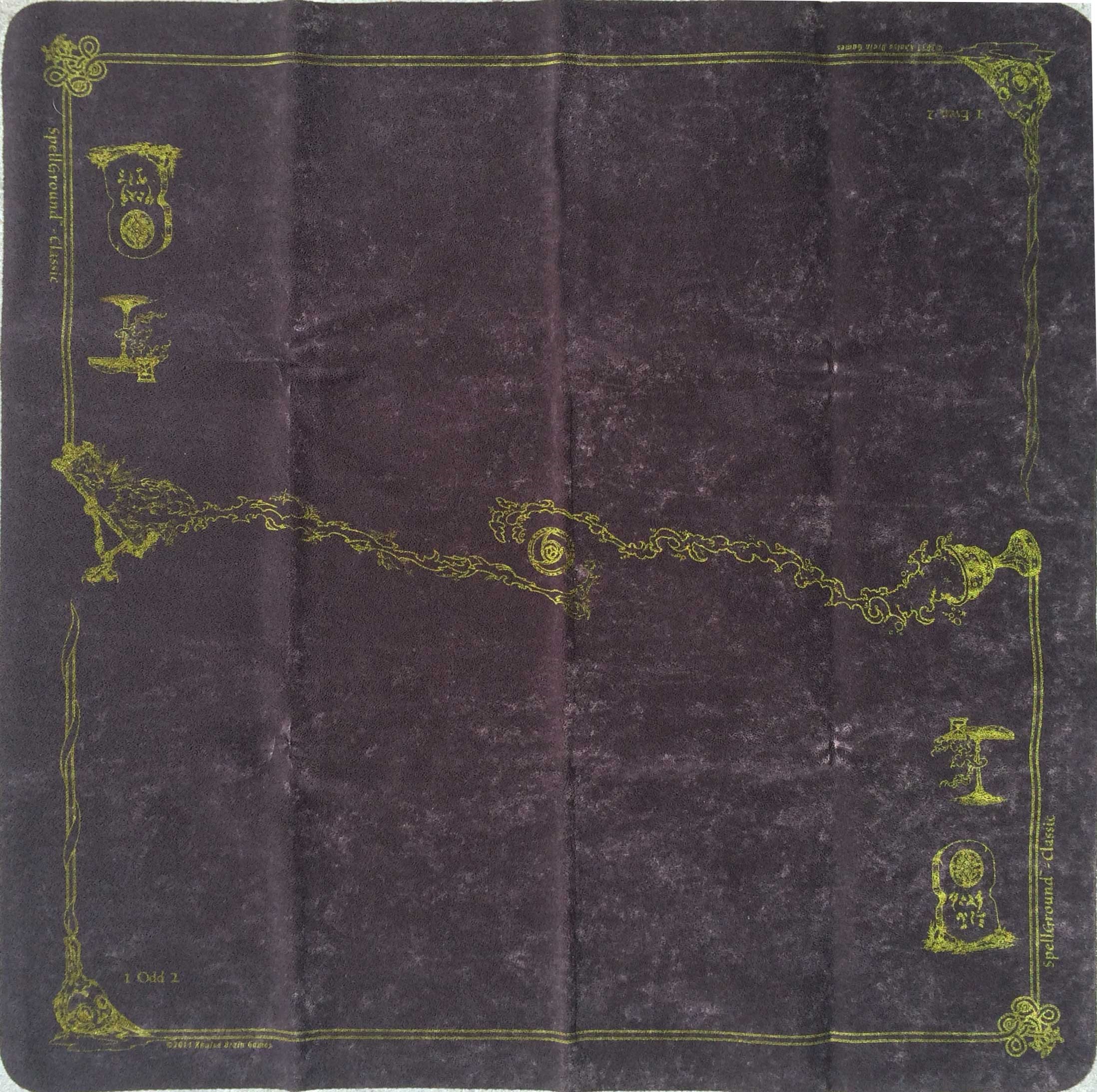 SpellGround Playmat Limited Edition Espresso with Lime SpellGround Playmats Playmats