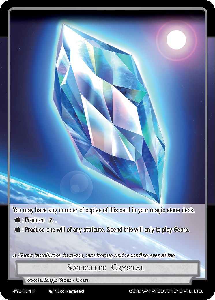 Satellite Crystal - A New World Emerges - Force of Will