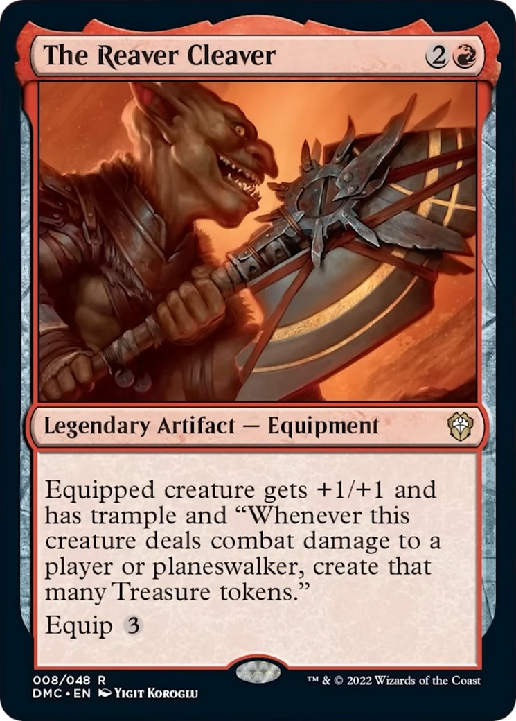 The Reaver Cleaver Commander Dominaria United Magic The Gathering