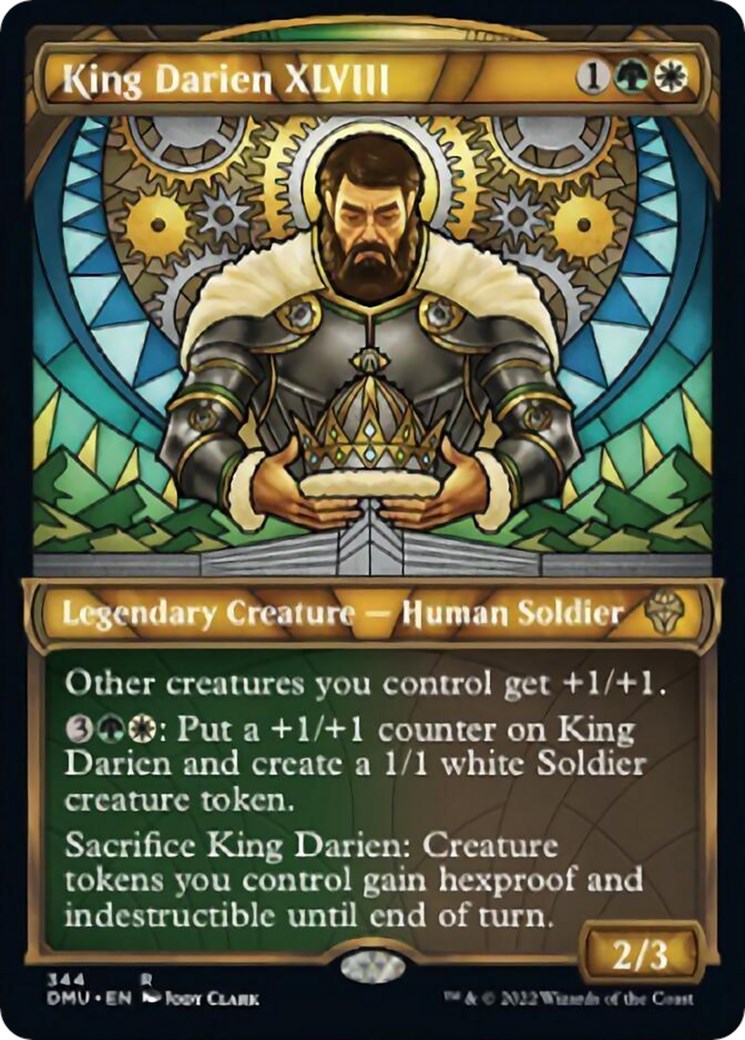 King Darien XLVIII (Textured Foil) Dominaria United Magic The