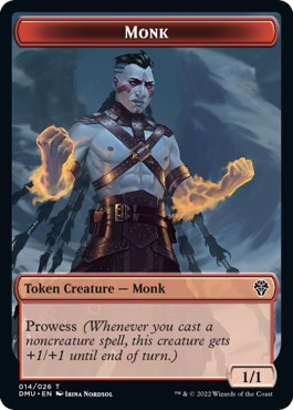 Monk Token - Dominaria United - Magic: The Gathering