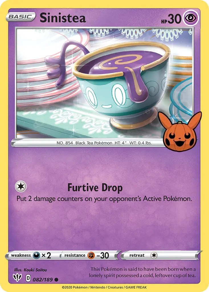 Sinistea card artwork