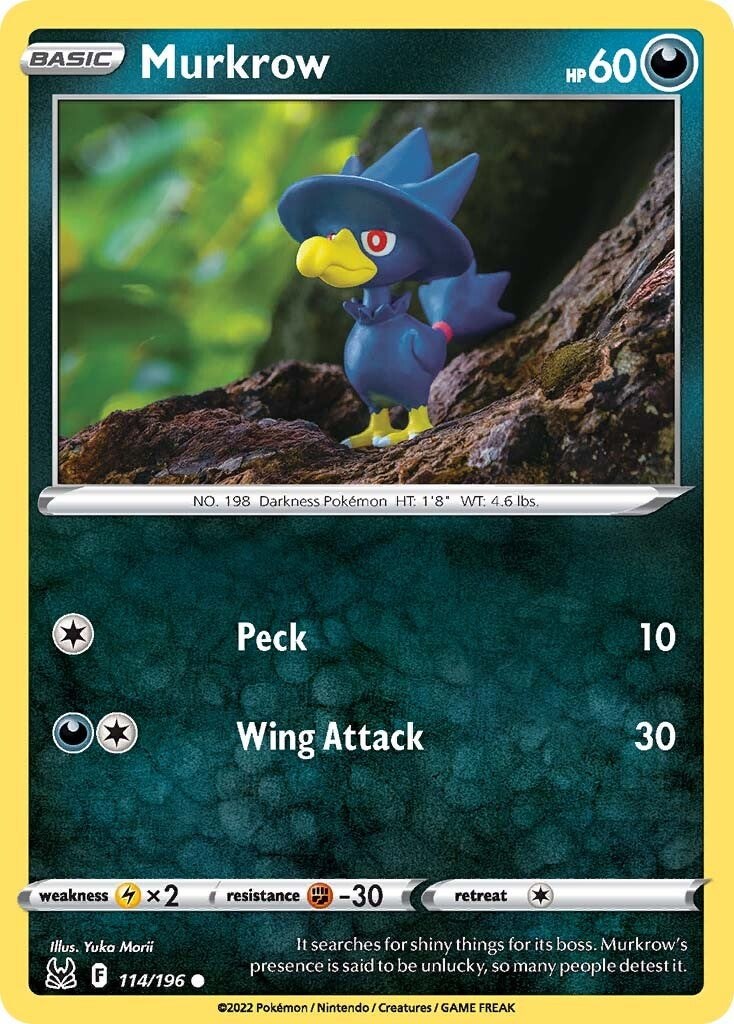 Murkrow card artwork