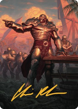 Karn, Living Legacy Art Card (1/81) (Gold-Stamped Signature)