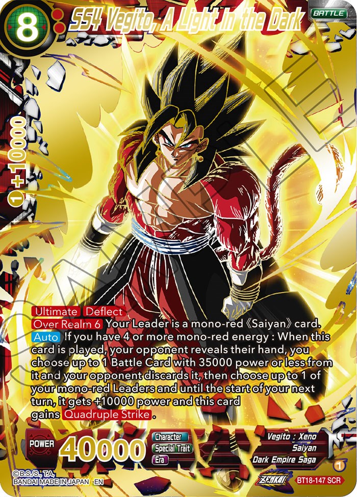 Goku Golden SSJ4 Pack