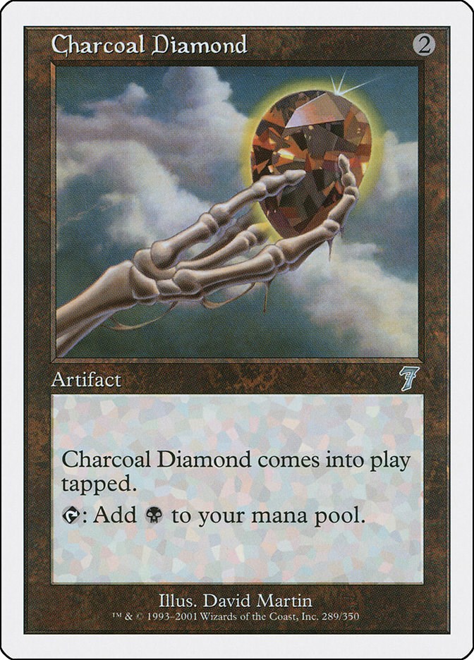 Charcoal Diamond 7th Edition Magic The Gathering