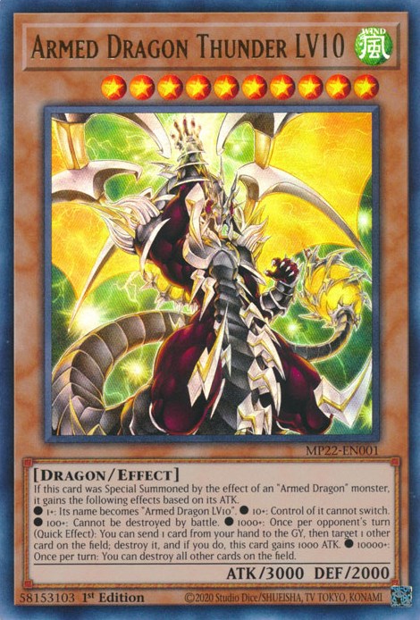 Yugioh Armed Dragon Lv10