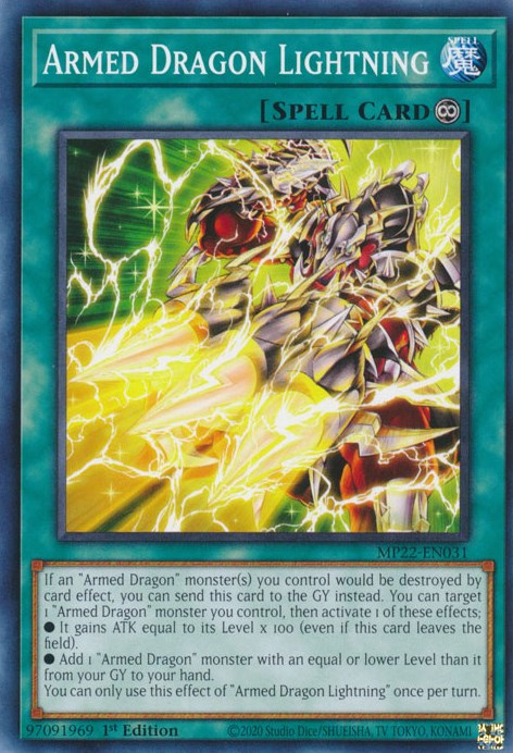 Armed Dragon Thunder LV10 - 2022 Tin of the Pharaoh's Gods - YuGiOh