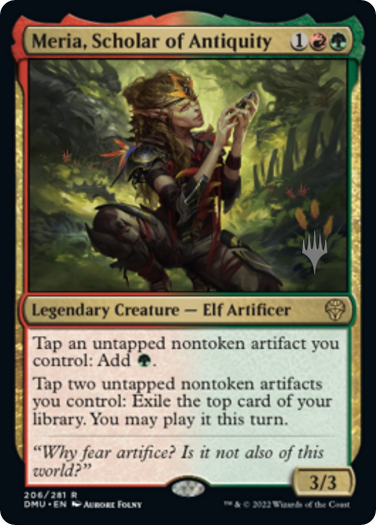 meria-scholar-of-antiquity-promo-pack-dominaria-united-magic-the