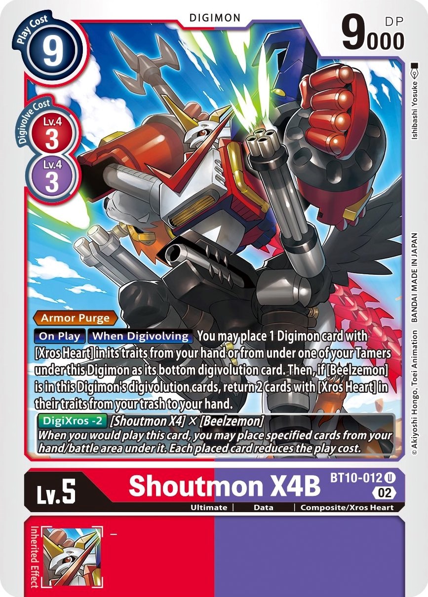 Shoutmon x4b