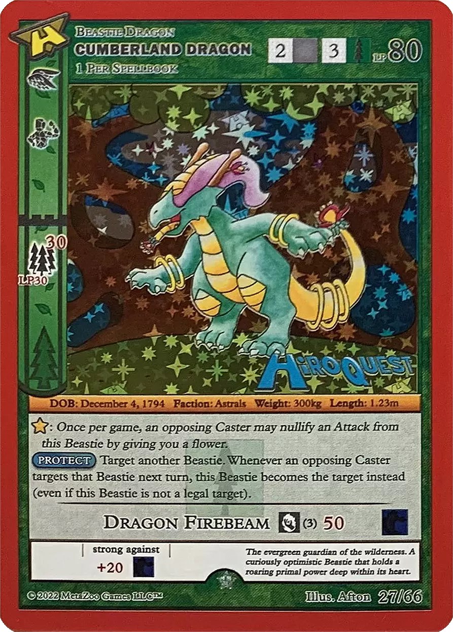 Cumberland Dragon - Hiroquest Promos - MetaZoo