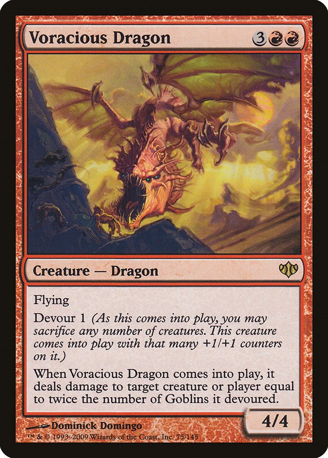 Voracious Dragon Conflux Magic The Gathering