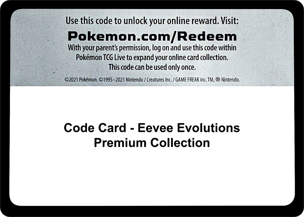 Eevee Evolutions Pokemon Premium Collection