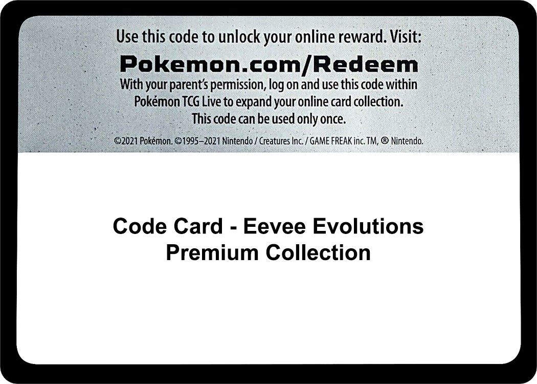 Pokémon TCG Eevee Evolutions Premium Collection