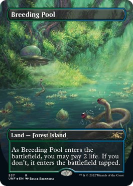 繁殖池 Breeding Pool ギャラクシーfoil unfinity 通販ショップ