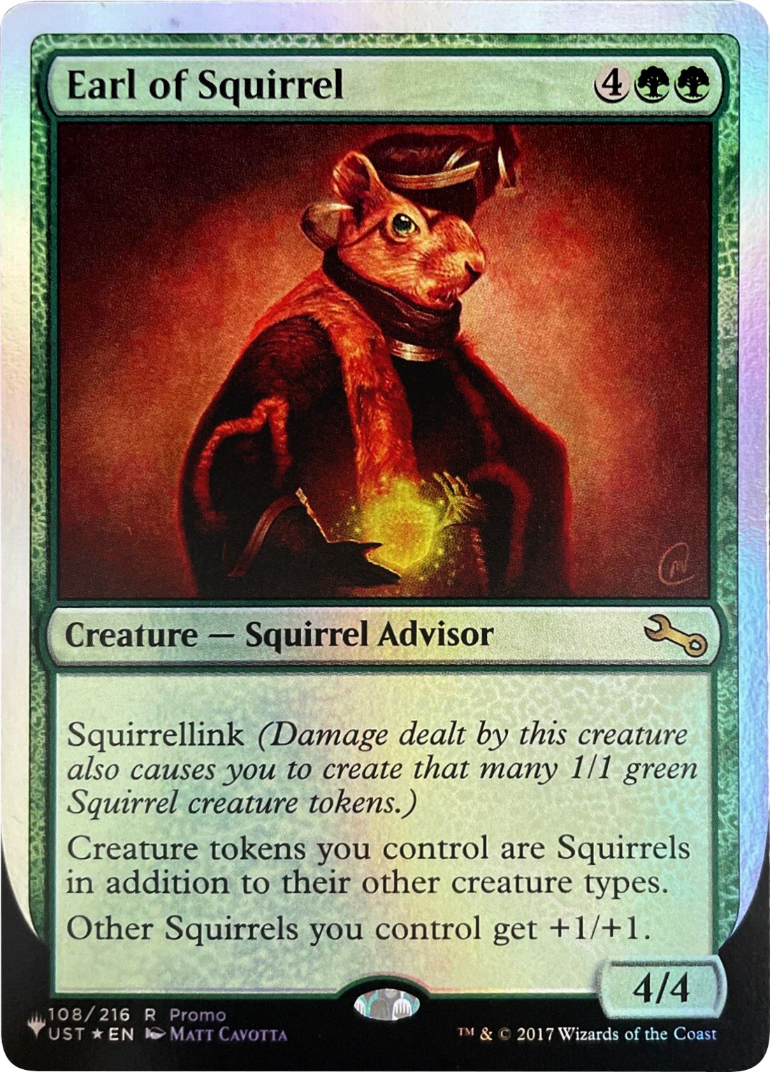 Earl of Squirrel - The List Reprints - Magic: The Gathering