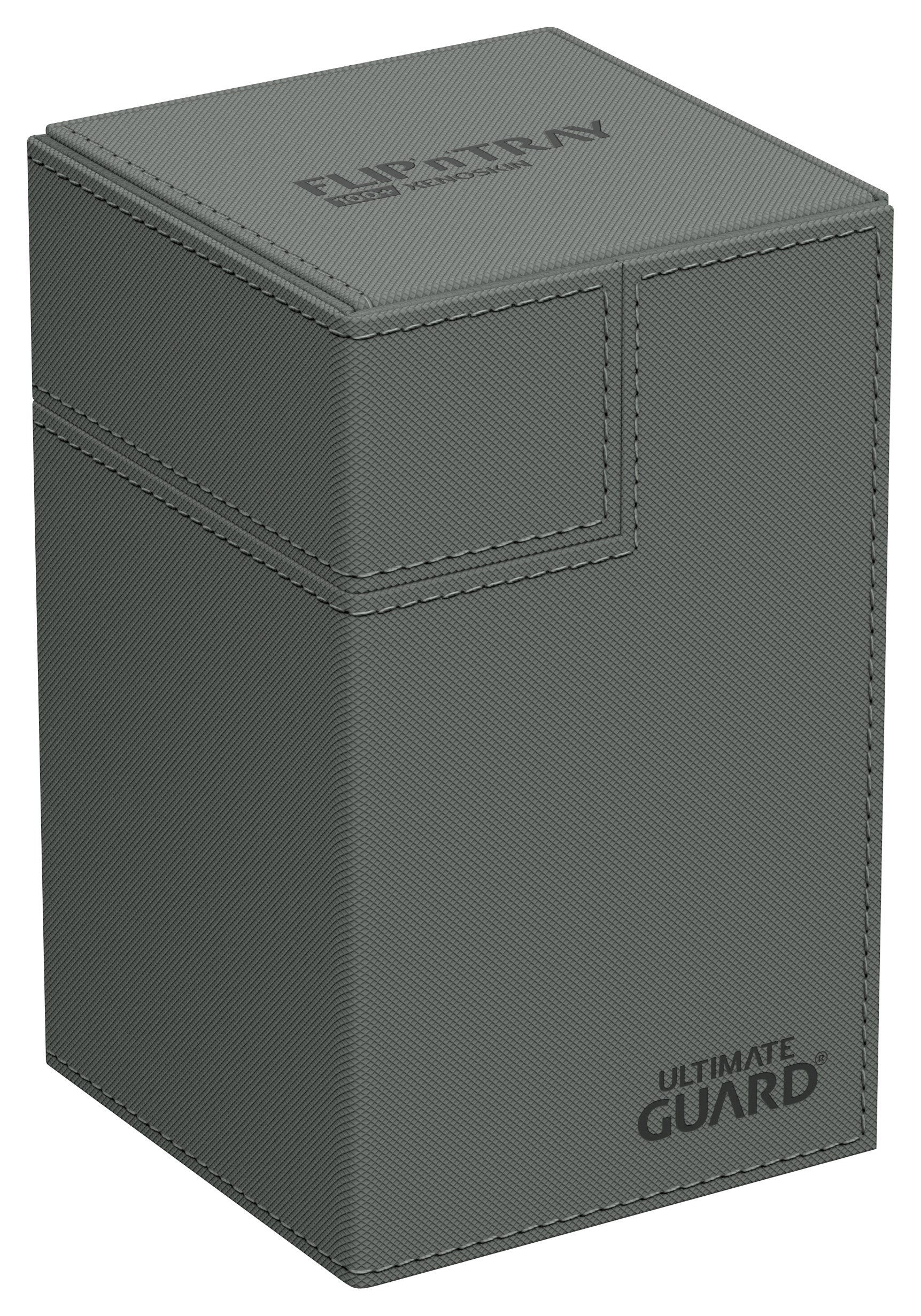 Flip 'n' Tray XenoSkin Monocolor Grey (Holds 100+) Ultimate Guard